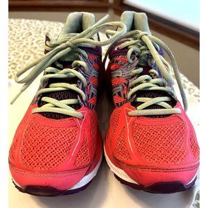 Asics Gel Cumulius 17 Fluid Ride Womens size 8.5 Hot Pink, Purple Running Shoes